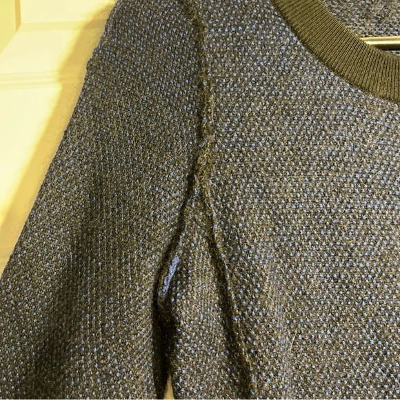 AKRIS Punto Women's Navy Blue Zip Up Jacket Mohair Blend Luxury Sweater Size 8 - Picture 3 of 16